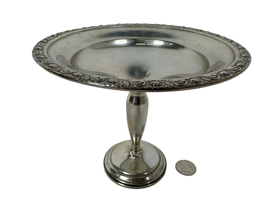 Weighted Sterling Silver Footed Dish 6.25W X 5.5H [Photo 1]