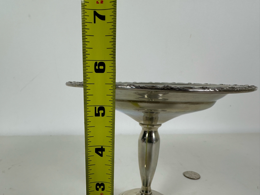Weighted Sterling Silver Footed Dish 6.25W X 5.5H [Photo 10]