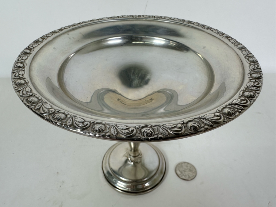 Weighted Sterling Silver Footed Dish 6.25W X 5.5H [Photo 4]