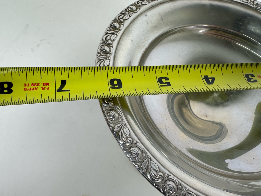Weighted Sterling Silver Footed Dish 6.25W X 5.5H [Photo 9]