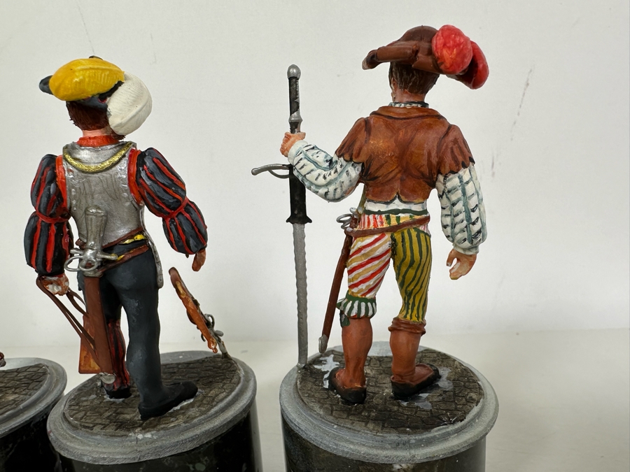 Hand Painted Metal Tin Miniature Military Figurines Toy Soldiers By Dr. David D. Michaels 3H	 [Photo 16]