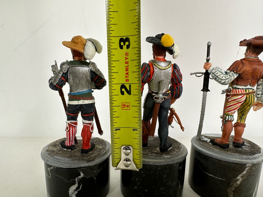 Hand Painted Metal Tin Miniature Military Figurines Toy Soldiers By Dr. David D. Michaels 3H	 [Photo 20]