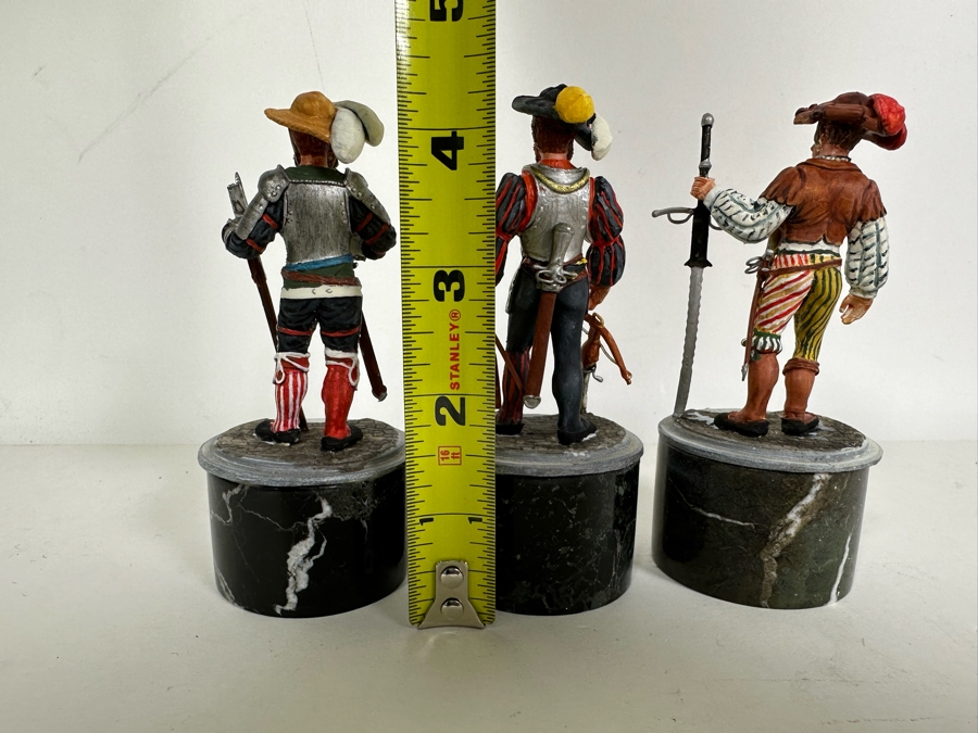 Hand Painted Metal Tin Miniature Military Figurines Toy Soldiers By Dr. David D. Michaels 3H	 [Photo 19]