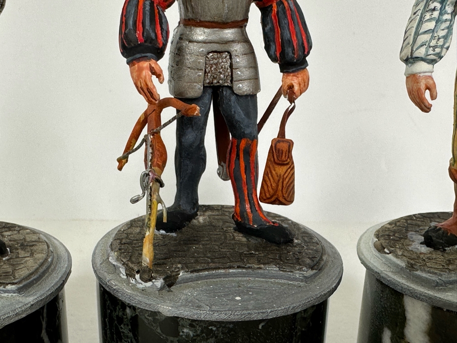 Hand Painted Metal Tin Miniature Military Figurines Toy Soldiers By Dr. David D. Michaels 3H	 [Photo 10]