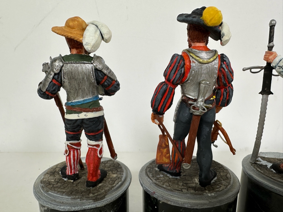 Hand Painted Metal Tin Miniature Military Figurines Toy Soldiers By Dr. David D. Michaels 3H	 [Photo 15]