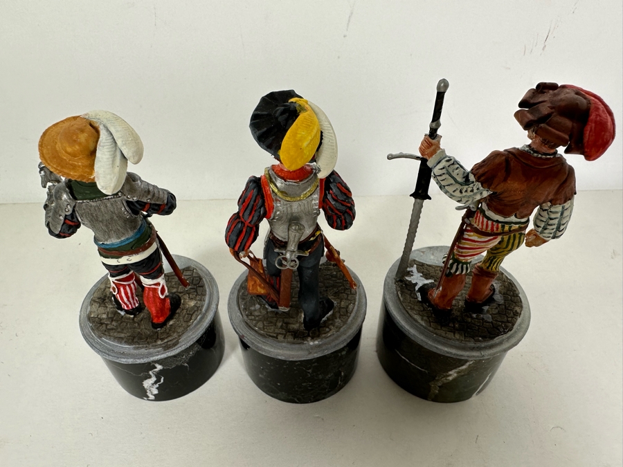 Hand Painted Metal Tin Miniature Military Figurines Toy Soldiers By Dr. David D. Michaels 3H	 [Photo 17]