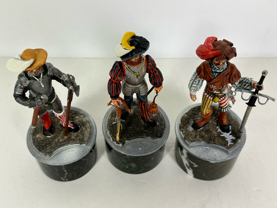 Hand Painted Metal Tin Miniature Military Figurines Toy Soldiers By Dr. David D. Michaels 3H	 [Photo 13]