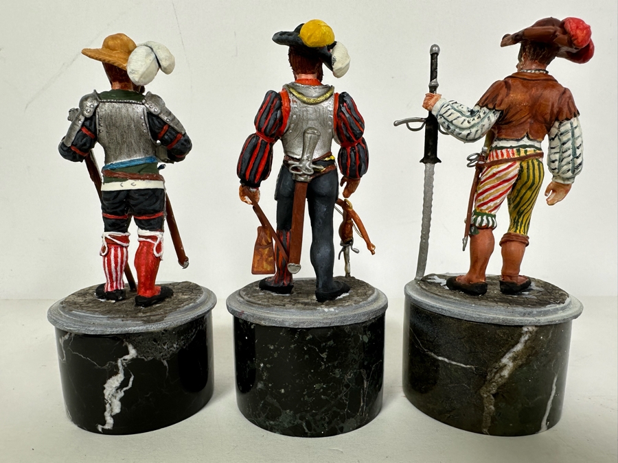 Hand Painted Metal Tin Miniature Military Figurines Toy Soldiers By Dr. David D. Michaels 3H	 [Photo 14]