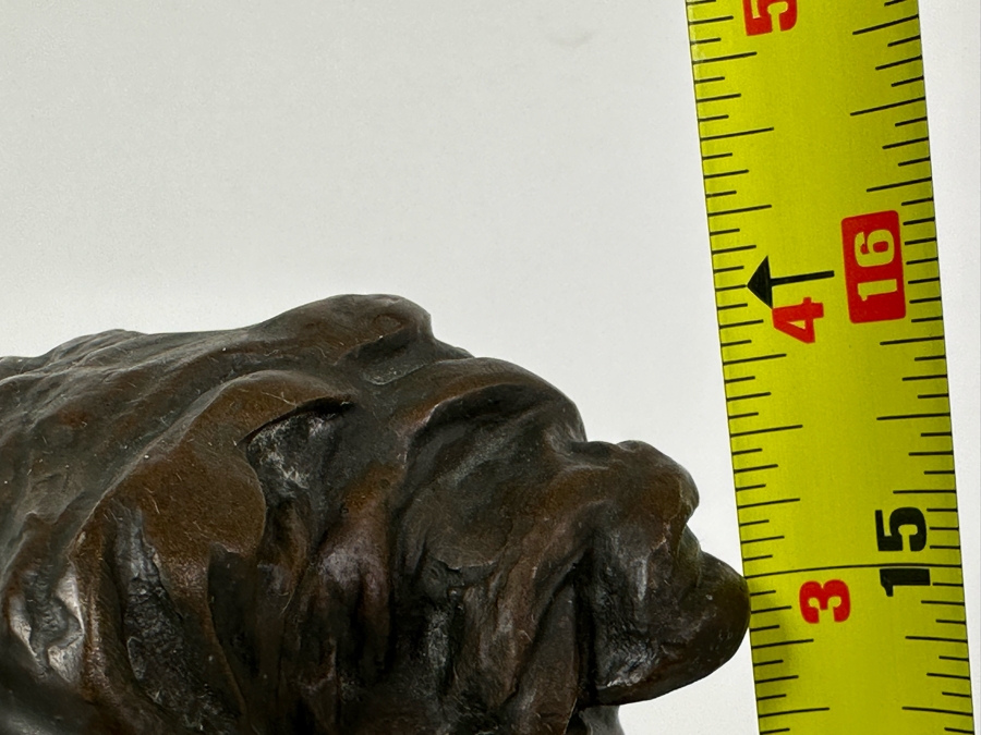 George E. Bissell (1839-1920, American) Abraham Lincoln Resin Bust Sculpture Gorham Co Founders MFA Museum Of Fine Arts Boston Copy 10W X 6D X 16H [Photo 19]