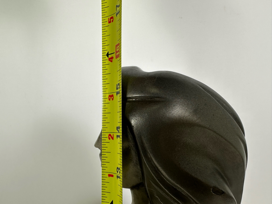 Vintage 1989 Austin Productions Art Deco Woman Sculpture By Alexander Danel 18W X 7D X 16H [Photo 13]