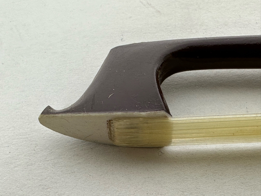 Wooden Violin Of Unknown Make 23L X 8.5W With Glasser Bow 29.5L And Case [Photo 22]