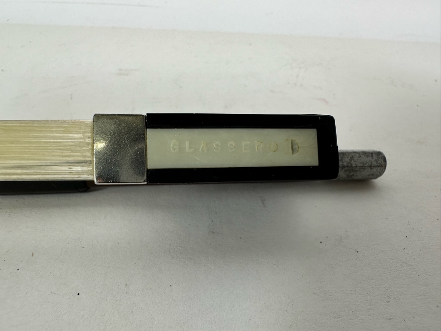 Wooden Violin Of Unknown Make 23L X 8.5W With Glasser Bow 29.5L And Case [Photo 19]