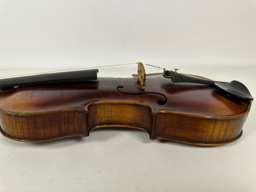 Jacobus Stainer In Ablam Prope Oenipontum 1736 Wooden Violin 24L X 8W With Bow 29L And Wooden Case [Photo 30]