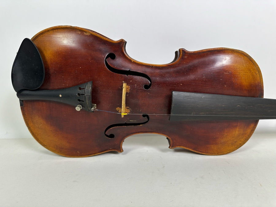 Jacobus Stainer In Ablam Prope Oenipontum 1736 Wooden Violin 24L X 8W With Bow 29L And Wooden Case [Photo 11]