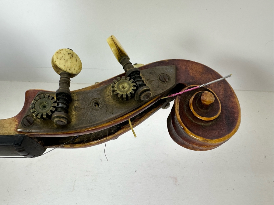 Jacobus Stainer In Ablam Prope Oenipontum 1736 Wooden Violin 24L X 8W With Bow 29L And Wooden Case [Photo 8]