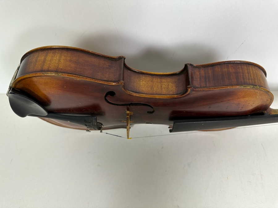 Jacobus Stainer In Ablam Prope Oenipontum 1736 Wooden Violin 24L X 8W With Bow 29L And Wooden Case [Photo 12]