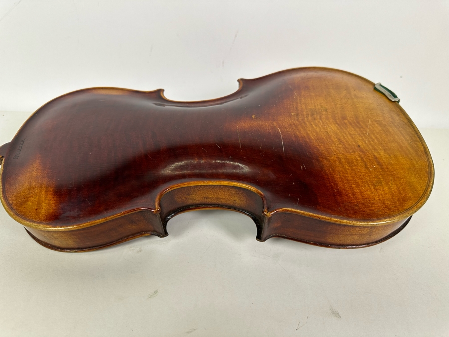 Jacobus Stainer In Ablam Prope Oenipontum 1736 Wooden Violin 24L X 8W With Bow 29L And Wooden Case [Photo 21]