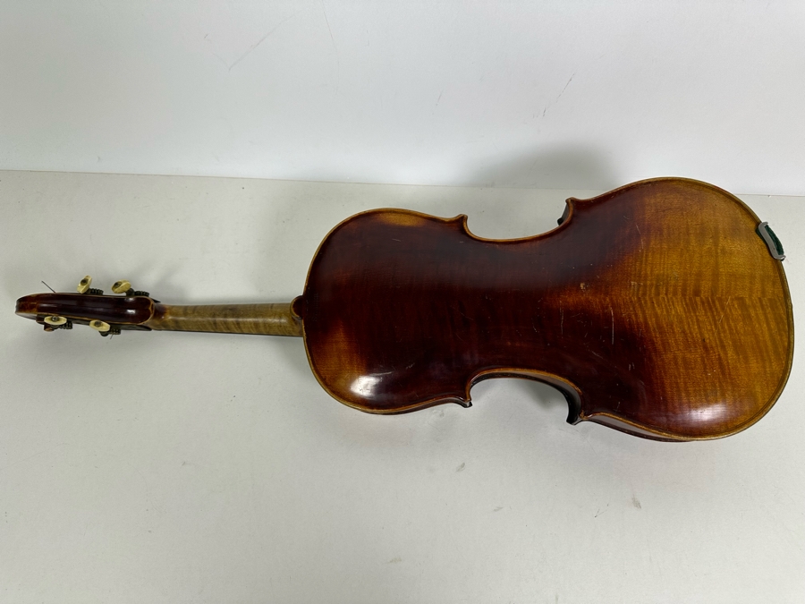 Jacobus Stainer In Ablam Prope Oenipontum 1736 Wooden Violin 24L X 8W With Bow 29L And Wooden Case [Photo 19]