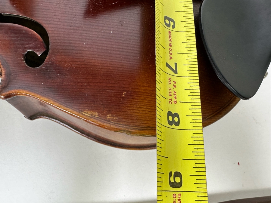 Jacobus Stainer In Ablam Prope Oenipontum 1736 Wooden Violin 24L X 8W With Bow 29L And Wooden Case [Photo 47]
