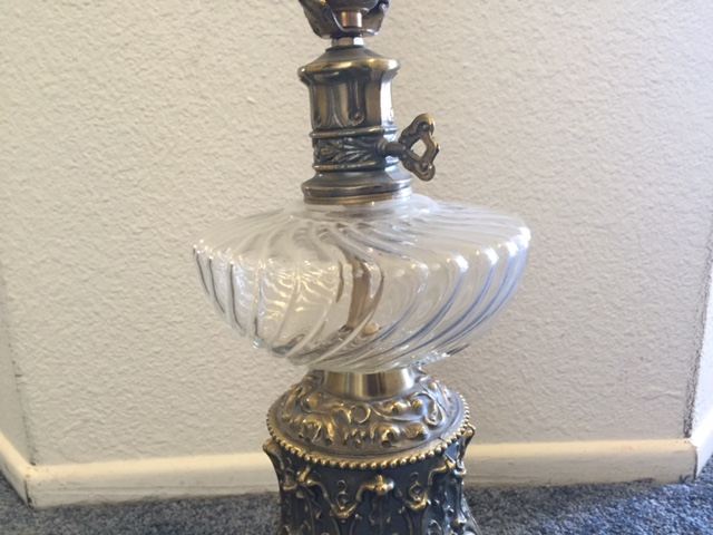 Vintage Brass Lamp [Photo 4]