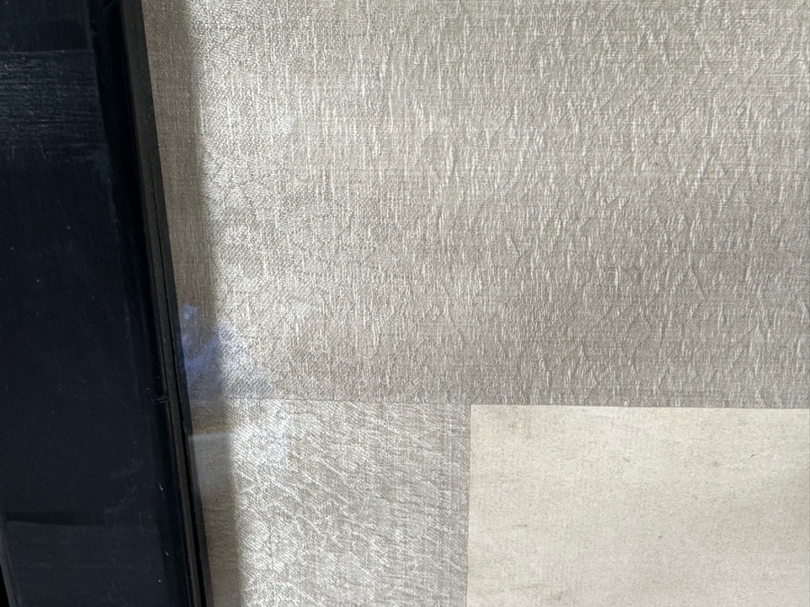 Pair Of Vintage Chinese Ancestor Paintings Framed 32.5W X 51H [Photo 9]