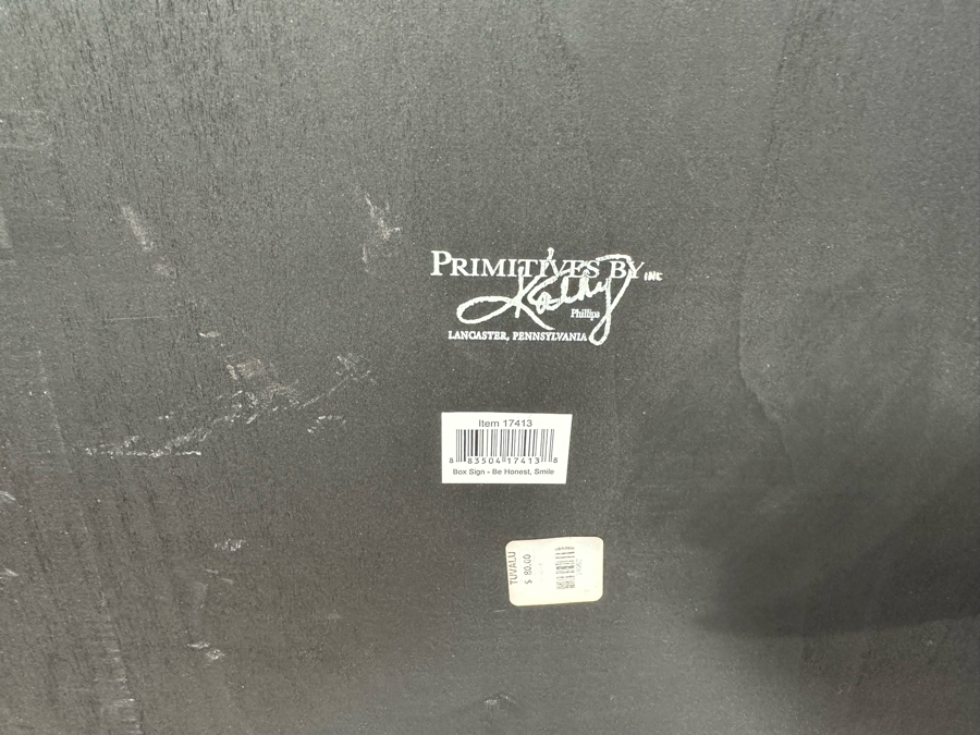 Set Of Five Wooden Inspirational Words Wall Artwork Largest Measures 24 X 24 Retails $300+ [Photo 7]