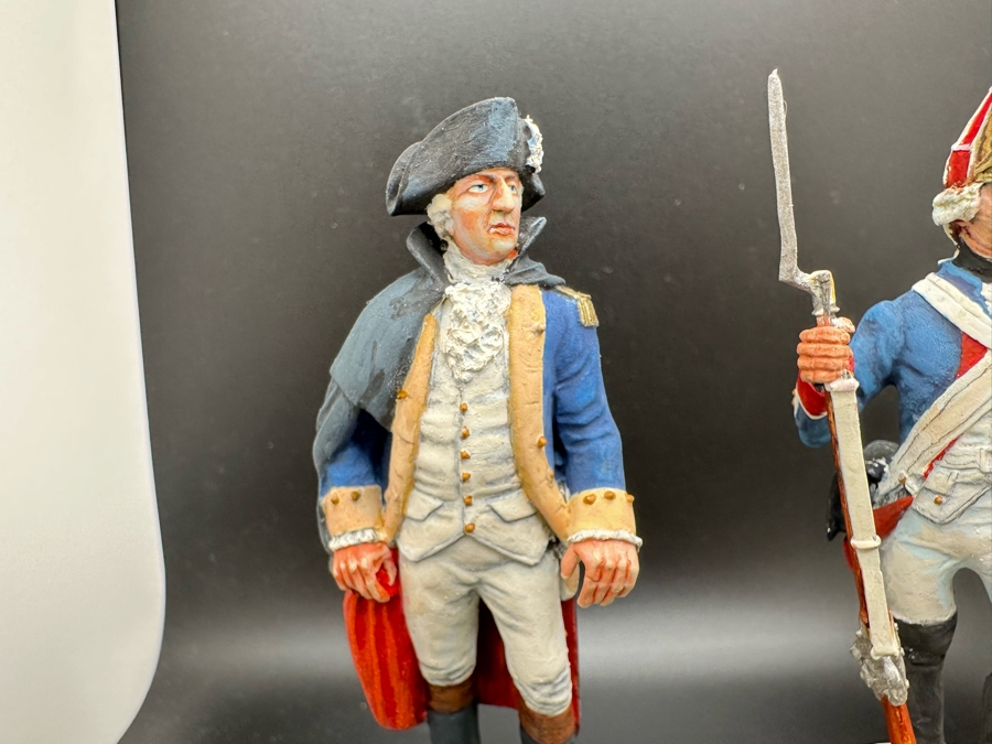 Hand Painted Metal Tin Miniature Military Figurines Toy Soldiers By Dr. David D. Michaels 4H [Photo 5]