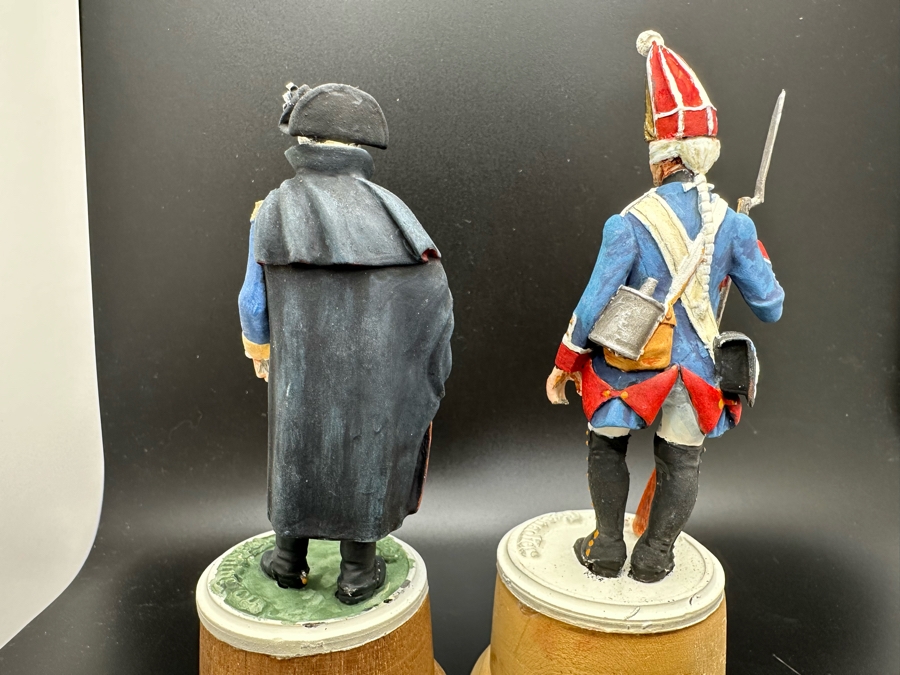 Hand Painted Metal Tin Miniature Military Figurines Toy Soldiers By Dr. David D. Michaels 4H [Photo 10]