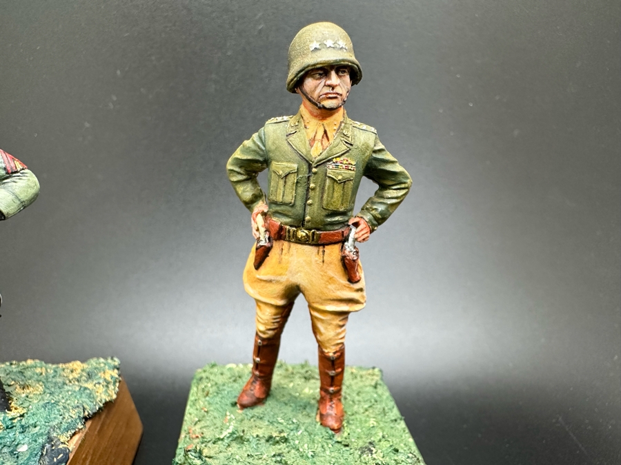 Hand Painted Metal Tin Miniature Military Figurines Toy Soldiers By Dr. David D. Michaels 2.5H [Photo 8]