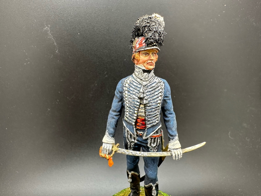 Hand Painted Metal Tin Miniature Military Figurines Toy Soldiers By Dr. David D. Michaels 4.5H [Photo 10]