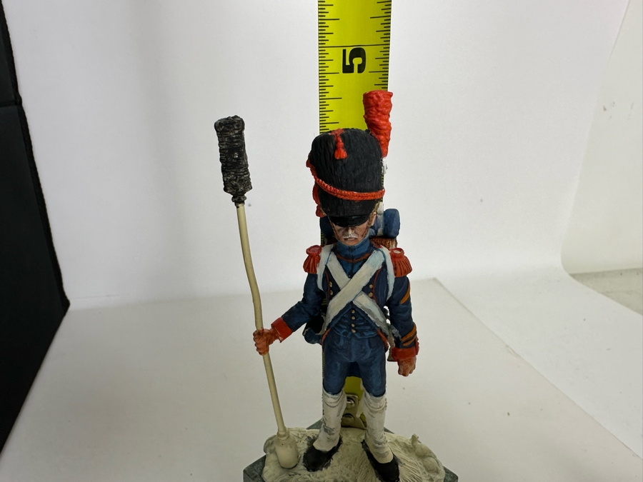 Hand Painted Metal Tin Miniature Military Figurines Toy Soldiers By Dr. David D. Michaels 4.5H [Photo 11]