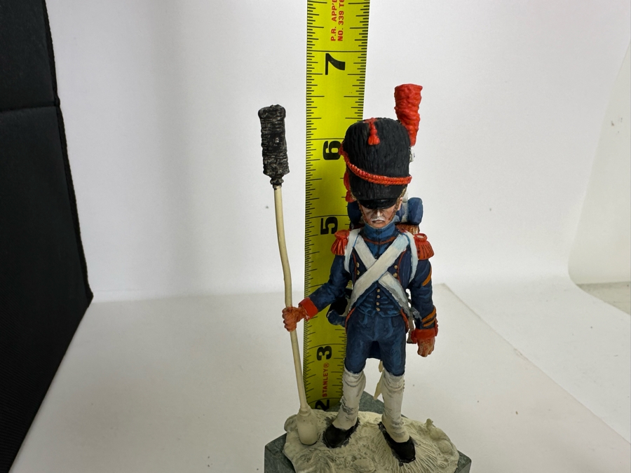 Hand Painted Metal Tin Miniature Military Figurines Toy Soldiers By Dr. David D. Michaels 4.5H [Photo 12]