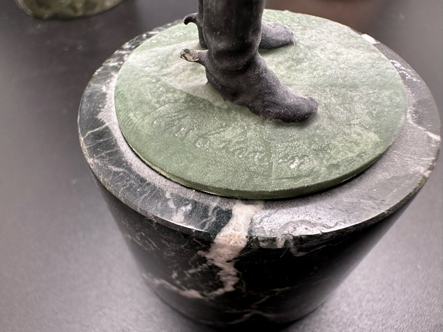 Hand Painted Metal Tin Miniature Military Figurines Toy Soldiers By Dr. David D. Michaels 4.5H [Photo 11]