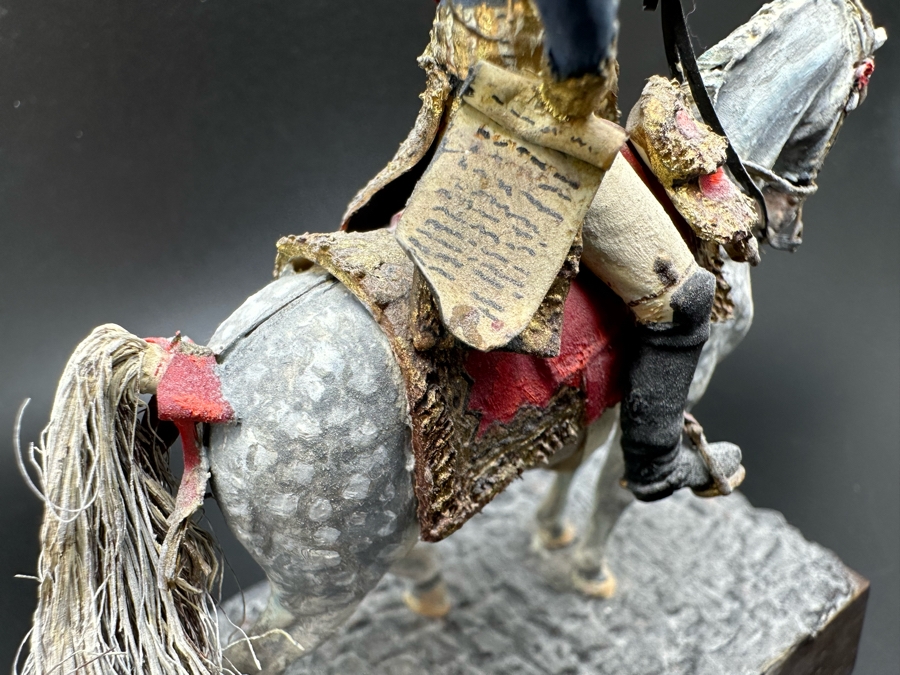 Hand Painted Historex Plastic Miniature Military Figurine Berthier Toy Soldier On Horse By Dr. David D. Michaels 5W X 5.5H [Photo 14]