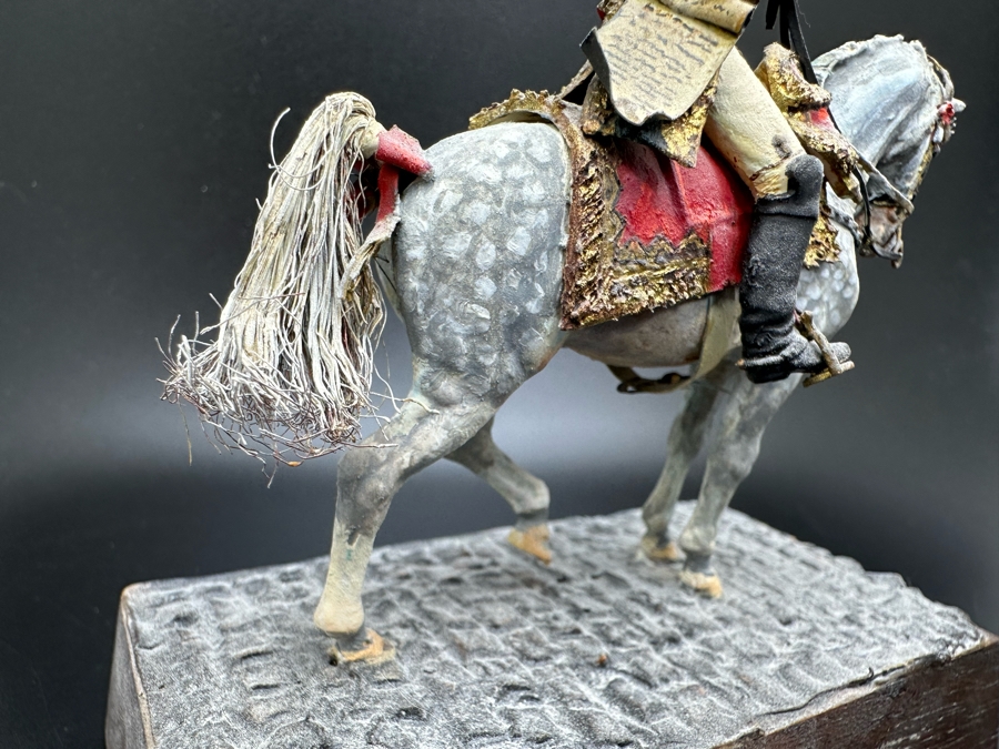 Hand Painted Historex Plastic Miniature Military Figurine Berthier Toy Soldier On Horse By Dr. David D. Michaels 5W X 5.5H [Photo 15]