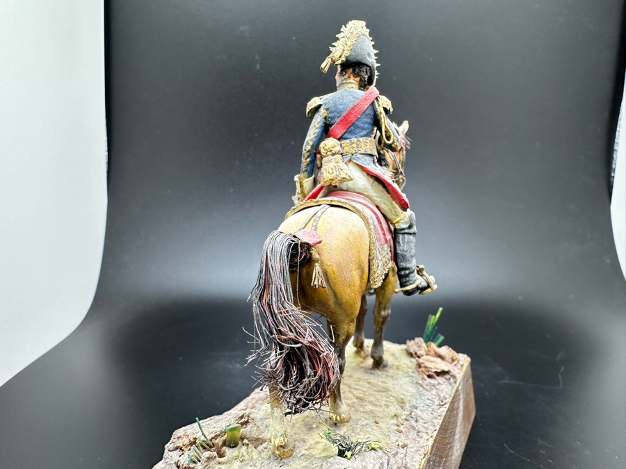 Hand Painted Historex Plastic Miniature Military Figurine Soult Toy Soldier On Horse By Dr. David D. Michaels 5W X 5.5H [Photo 10]