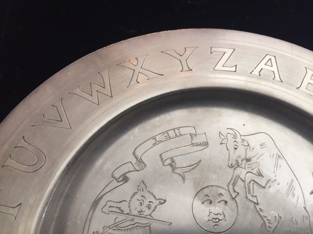 Child's WM A Rogers Silverplate Plate and Bowl Hey Diddle Diddle [Photo 6]