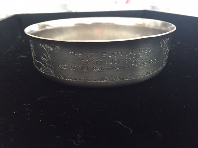 Child's WM A Rogers Silverplate Plate and Bowl Hey Diddle Diddle [Photo 10]