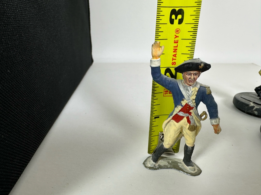 Hand Painted Metal Tin Miniature Military Figurines Toy Soldiers By Dr. David D. Michaels 2.5H [Photo 7]
