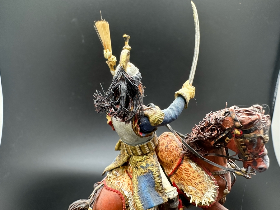 Hand Painted Historex Plastic Miniature Military Figurine Toy Soldier On Horse By Dr. David D. Michaels 4W X 2D X 5H [Photo 9]