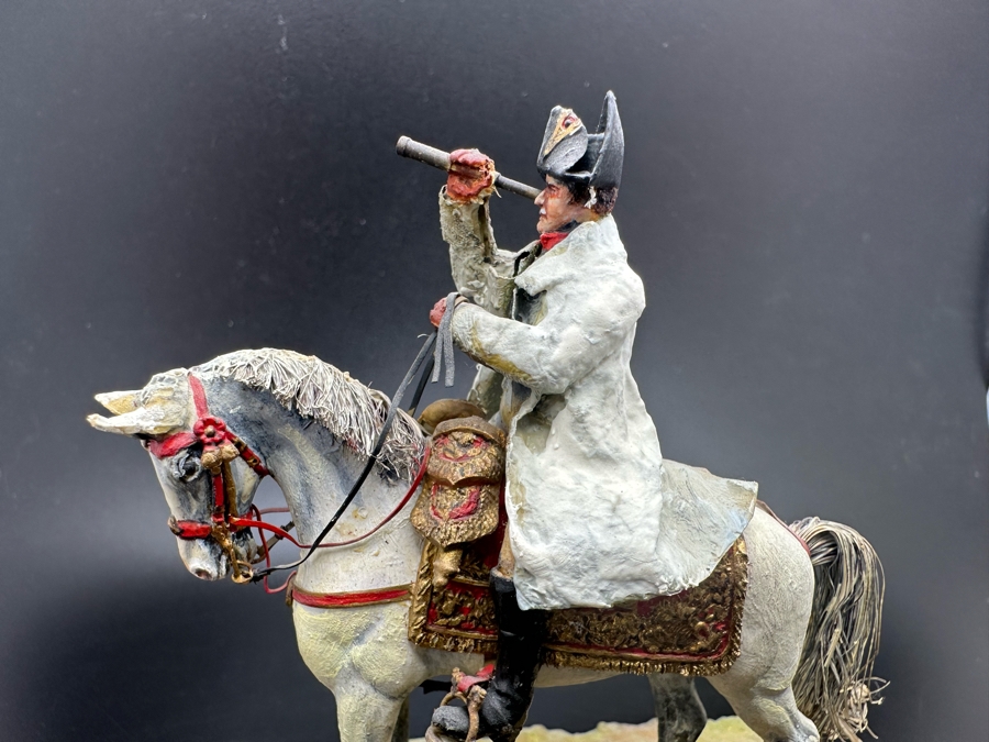 Hand Painted Historex Plastic Miniature Military Figurine Toy Soldier On Horse By Dr. David D. Michaels 4H [Photo 5]