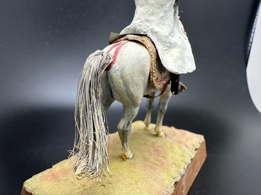 Hand Painted Historex Plastic Miniature Military Figurine Toy Soldier On Horse By Dr. David D. Michaels 4H [Photo 10]