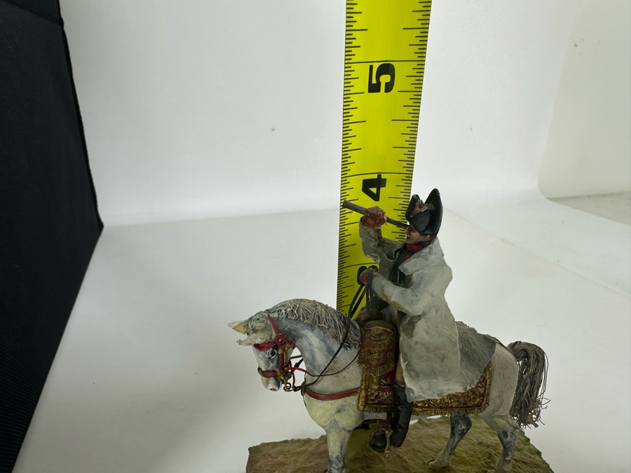 Hand Painted Historex Plastic Miniature Military Figurine Toy Soldier On Horse By Dr. David D. Michaels 4H [Photo 11]