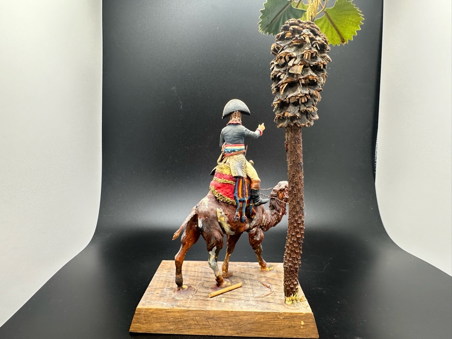 Hand Painted Historex Plastic Miniature Military Figurine Toy Soldier On Camel By Dr. David D. Michaels 4W X 3D X 7H [Photo 7]