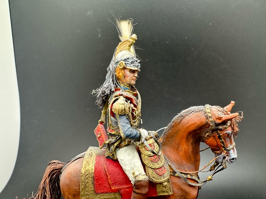 Hand Painted Historex Plastic Miniature Military Figurine Toy Soldier On Horse By Dr. David D. Michaels 4W X 2D X 5H [Photo 5]