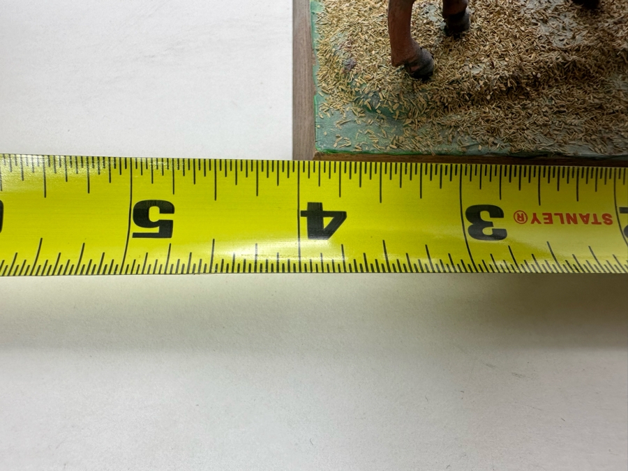 Hand Painted Metal Tin Miniature Military Figurine Toy Soldier With Horse By Dr. David D. Michaels 4W X 3D X 3H [Photo 8]