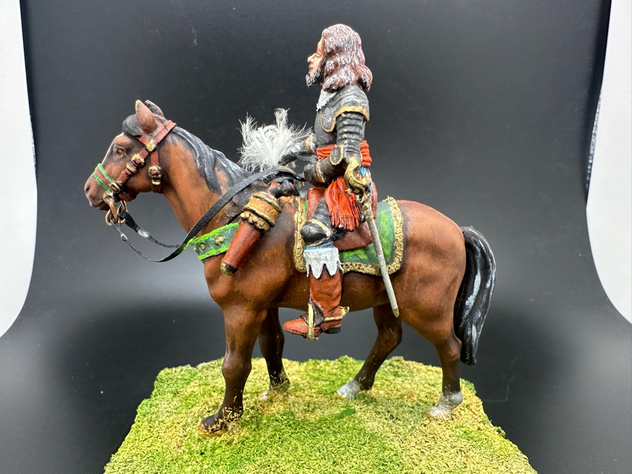 Hand Painted Metal Tin Miniature Military Figurine Toy Soldier With Horse By Dr. David D. Michaels 4W X 3D X 4H [Photo 8]