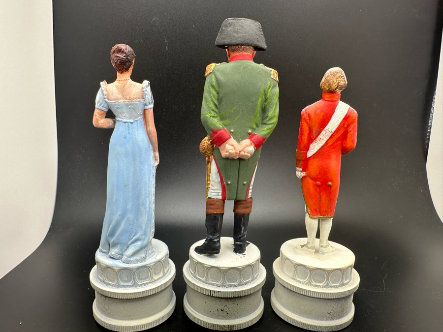 Hand Painted Plastic Miniature Military Figurines Toy Soldiers By Dr. David D. Michaels 4.25H-5H [Photo 4]