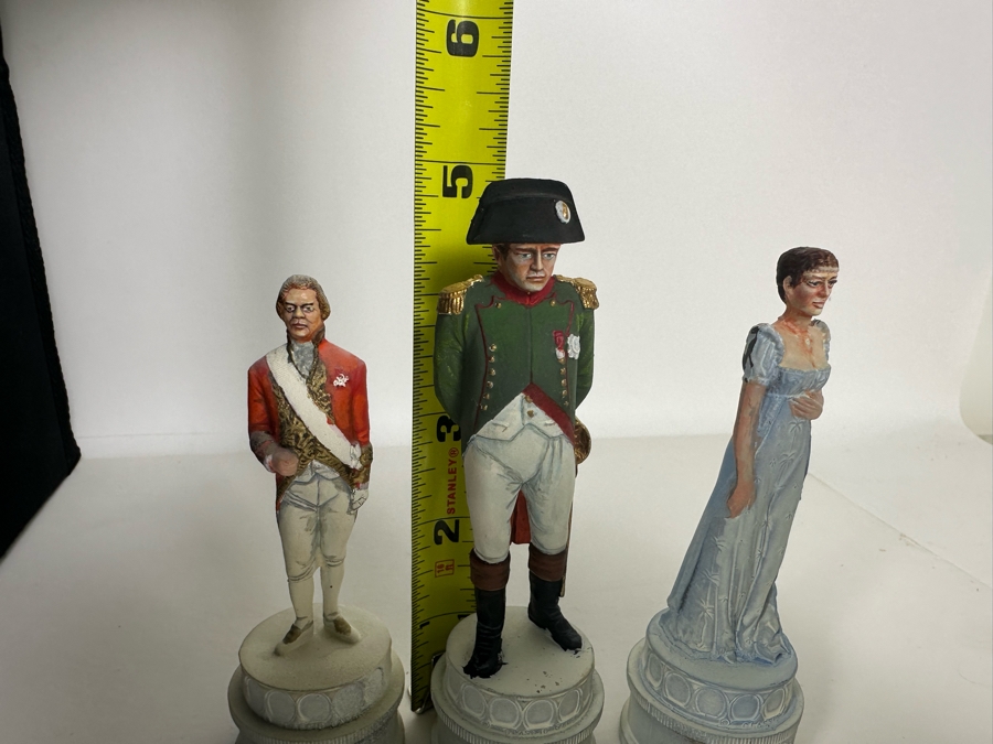 Hand Painted Plastic Miniature Military Figurines Toy Soldiers By Dr. David D. Michaels 4.25H-5H [Photo 6]