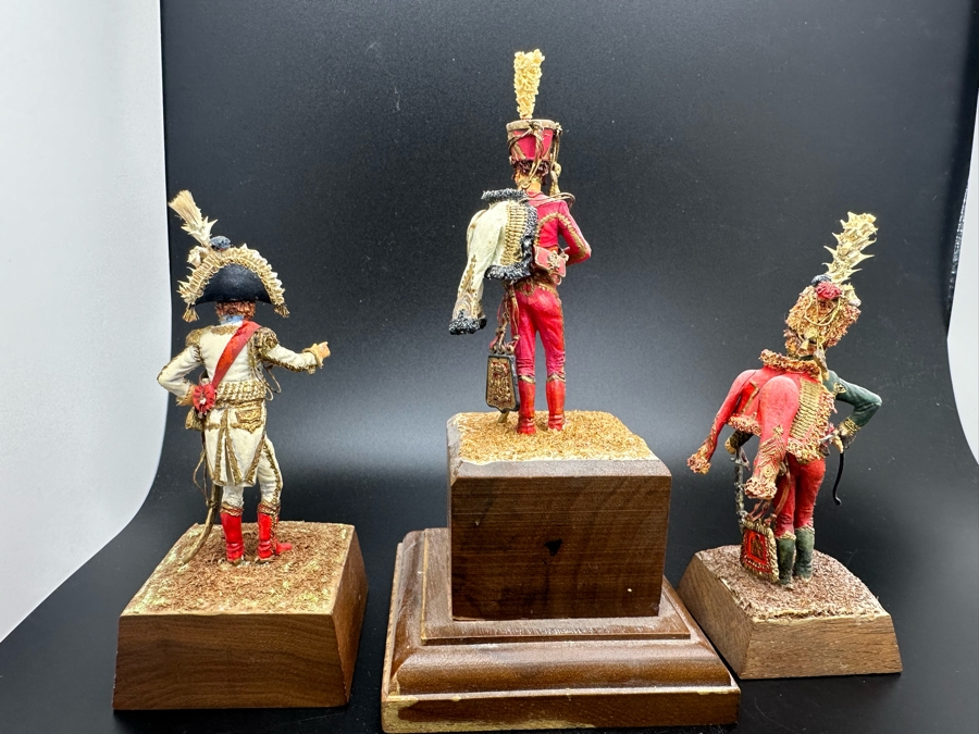 Hand Painted Plastic Miniature Military Figurines Toy Soldiers By Dr. David D. Michaels 3H [Photo 7]